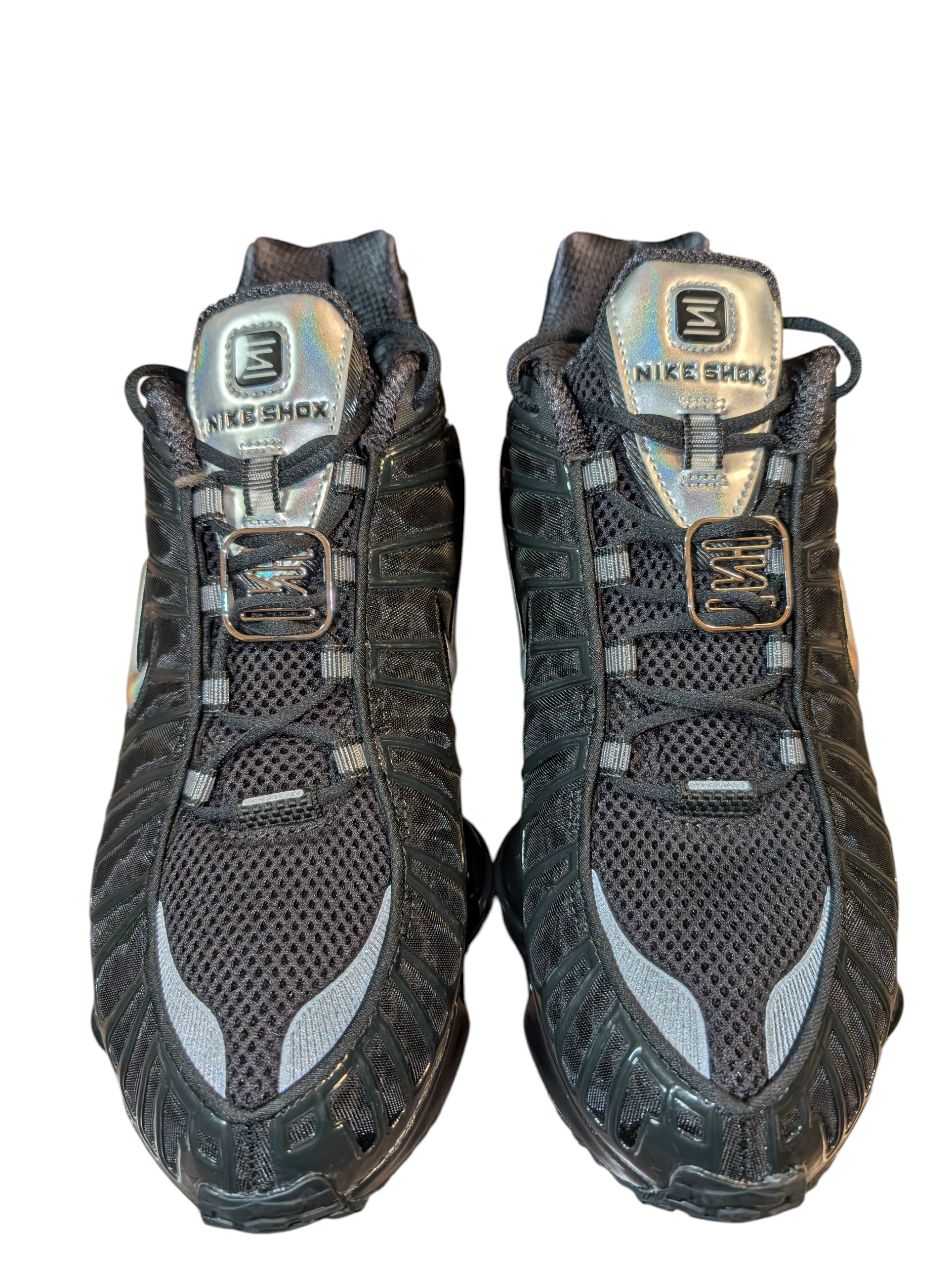 Nike Shox zwart chrome