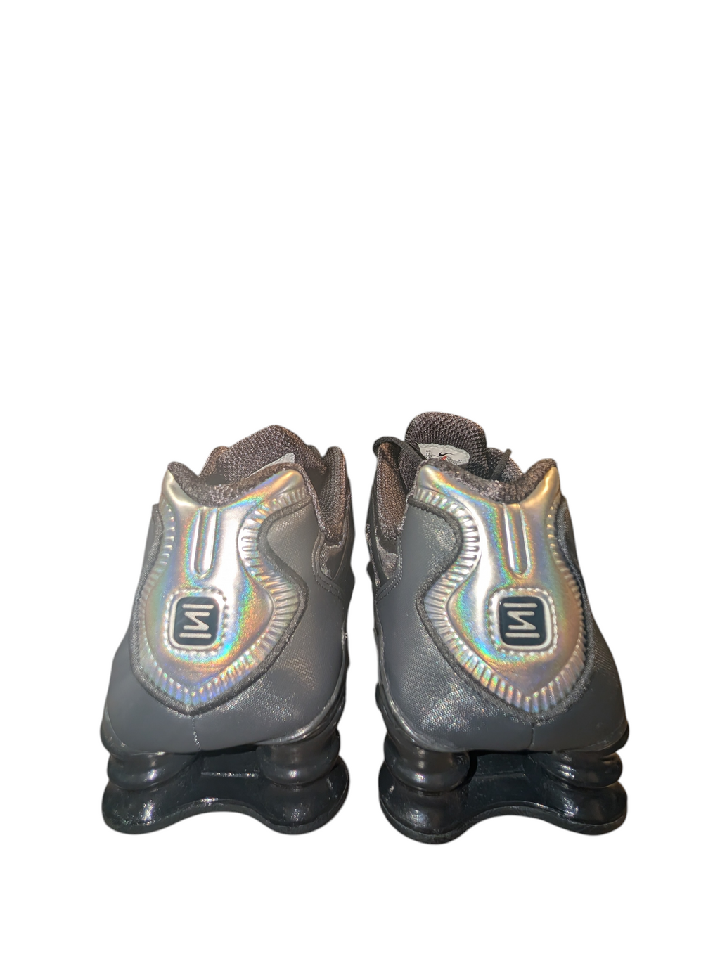 Nike Shox zwart chrome