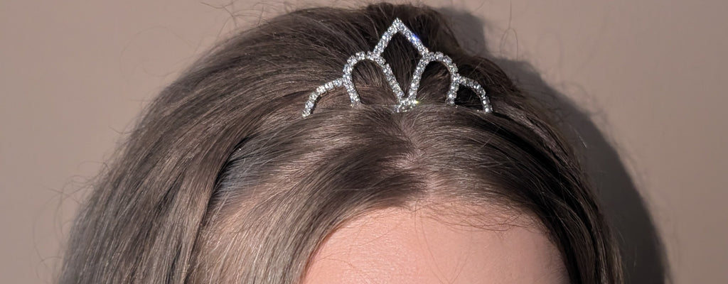 Silver tiara